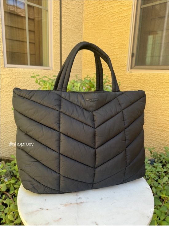 Saint Laurent Handbags - Saint Laurent Nylon Puffer Tote